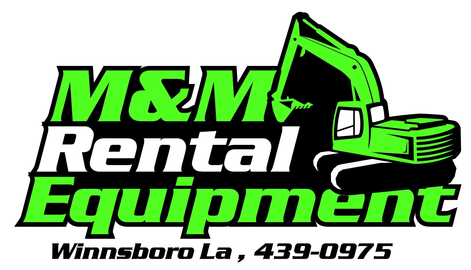 M & M Rental Equipment Logo